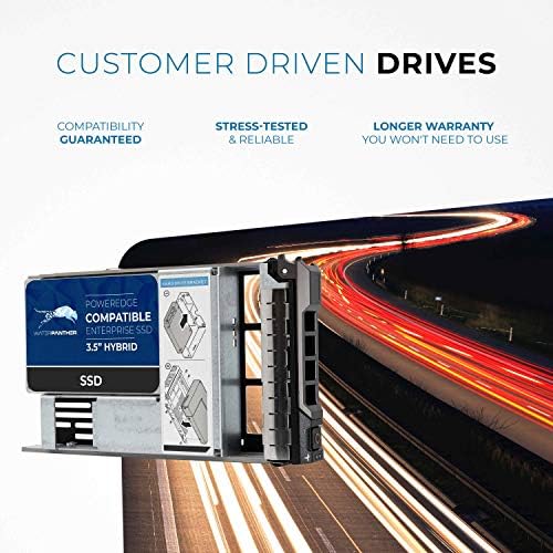 Water Panther 1.92TB 3D TLC SATA 6Gb/s 3.5" Solid State Drive | Hybrid Tray for Dell EMC PowerEdge Servers | Enterprise SSD Compatible with 13G Convert Tray (Renewed) - Image 3