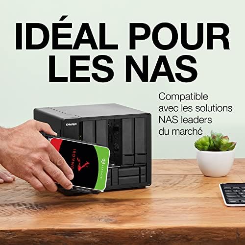 Seagate IronWolf 10TB NAS Internal Hard Drive, 3.5" SATA 6Gb/s, 7200 RPM, CMR, RAID Optimized, IronWolf Health Management – for NAS Systems (ST10000VNZ00) - Image 5