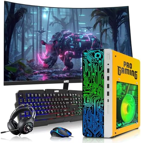 HP G4 Gaming PC, AMD Ryzen 3 Pro, 16GB RAM, 256GB SSD + 2x500GB HDD Win 11 by Amazon+Renewed