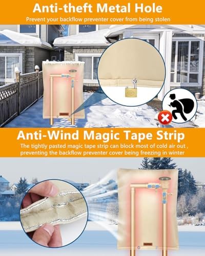 Backflow Preventer Insulation Cover for Sprinkler Valve - Image 6