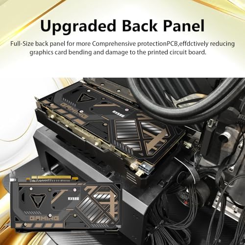 SURALLOW RX 580 8GB Graphics Card, 2048SP,GDDR5,256 Bit Graphics Card for Gaming PC,PCIE 3.0,Twin Fans Computer Video Card with 3XDP,HDMI Ports - Image 7