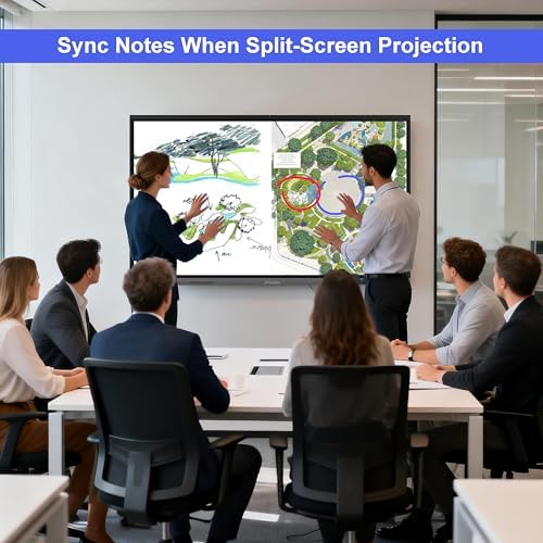65" 4K Smart Board,Google EDLA Certified with 50MP AI Camera,40-Point Touch Digital Whiteboard,Android 14, 8+128GB,SmartBoard for Classroom Office Home（Wall Mount Included） (65 Inch) - Image 5