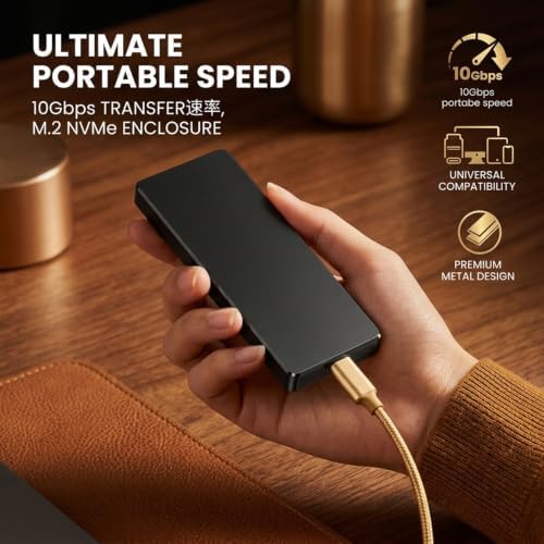 External Solid State Drive 1TB Portable USB 3.0 (1, Black) - Image 7