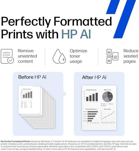 HP LaserJet M209d Laser Printer, Black and White, Automatic Duplex, Wired Connection Only (USB Cable Included), Best-for-Home Office (8J9L0F) - Image 3