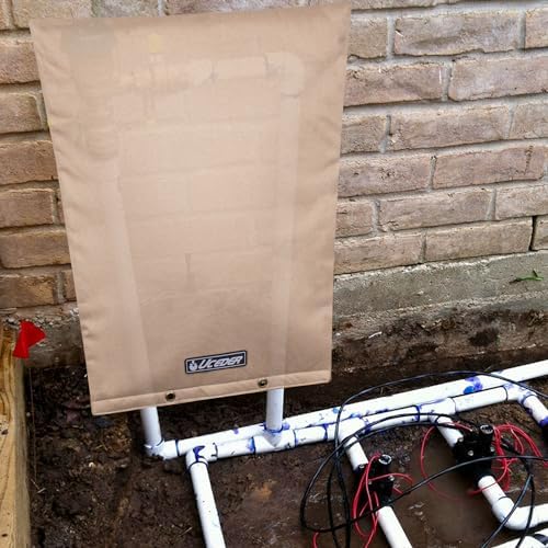 Backflow Preventer Insulation Cover -Sprinkler Covers for Outside -600D Heavy Duty Waterproof Sprinkler Valve Cover Perfect for Pipe Freeze Protection and Pressure Vacuum Breaker (20"W x 26"H) - Image 7