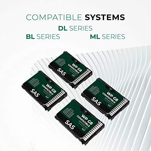 Water Panther 1.92TB MLC SAS 12Gbps 2.5in x 15mm SSD for HP ProLiant Servers | Enterprise Solid State Drive in G8 G9 G10 Tray Compatible with DL560 DL385p DL380 DL360 ML110 - Image 4