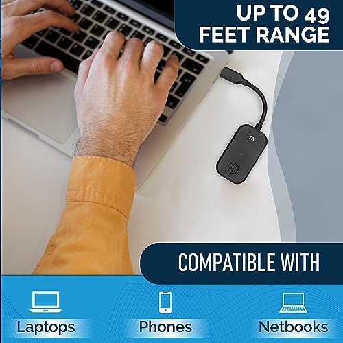 ClearClick Present+Share (USB-C Edition) - Wireless Presentation & Video Broadcasting System for Laptops & Smartphones (2 USB-C Transmitters, 1 HDMI Receiver) - Image 6