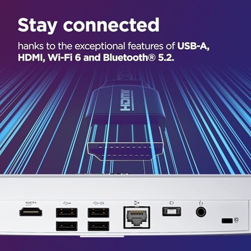 Lenovo 24" FHD All-in-One (AIO) Desktop - 16GB RAM - 512GB SSD - Intel Core - Office 365 for The Web | Stylish & Sleek - Stunning Display - Easy Task Management & Clear Calls - Fast & Quick Access - Image 6
