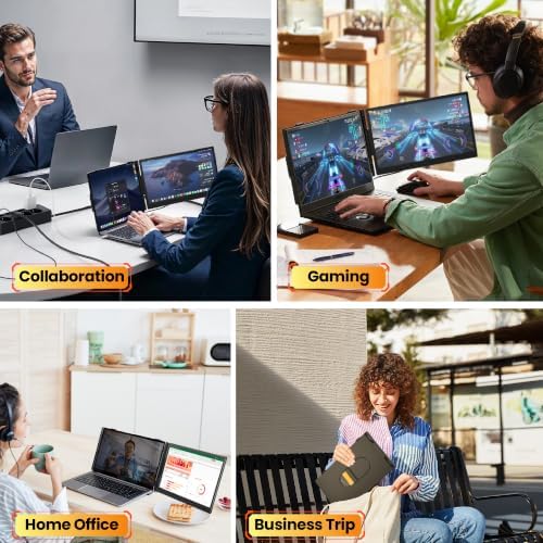14.2" Laptop Screen Extender, FHD 1080P IPS Portable Laptop Monitor - Image 7