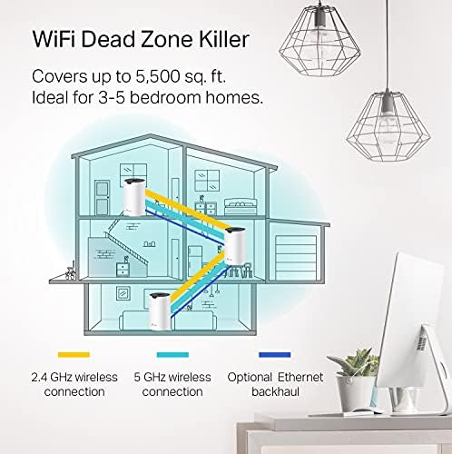 TP-Link Deco S4 Mesh AC1900 WiFi System, Deco S4(3-Pack) - Image 2