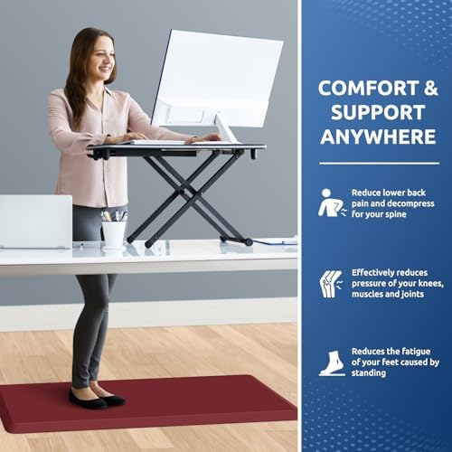 0.8" Thick Kitchen Mat Cushioned Anti Fatigue Rug Comfort Floor Mats - Image 4