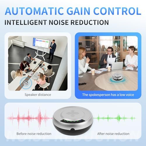 XTUGA Q3 Conference Speaker,Bluetooth Wireless Microphone USB Speakerphone - Image 4