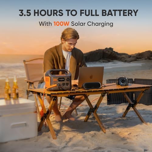 Jackery Solar Generator 300 and SolarSaga 100W Light,292Wh,300W AC - Image 5