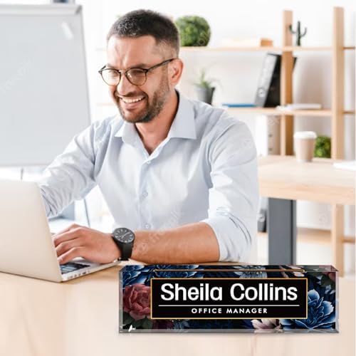 Custom Name Plate for Desk, Employee Appreciation Gifts, Office Decor - Image 5