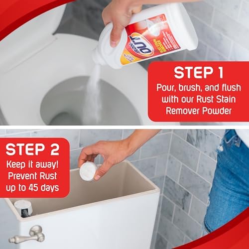 Iron OUT Rust Stain Remover Automatic Toilet Bowl Cleaner, 6 Tablets - Image 2