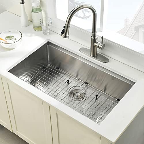 27 Inch Undermount Kitchen Sink Workstation - Image 3