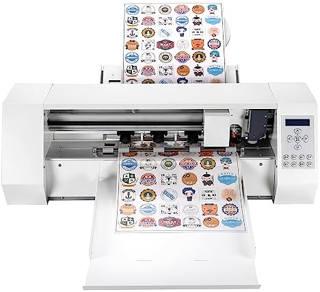 A3+ Autofeed Self Adhesive Paper Sticker Die Cutting Machine Vinyl Label Cutter Plotter Sticker Maker Machine for Art Projects Crafting Custom Stickers Card Making - Image 2