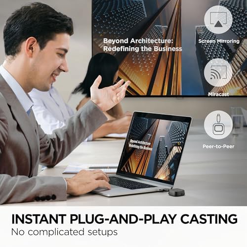 ViewSonic WPD-900 ViewShare Wireless Screen Casting Kit, HDMI USB C - Image 2