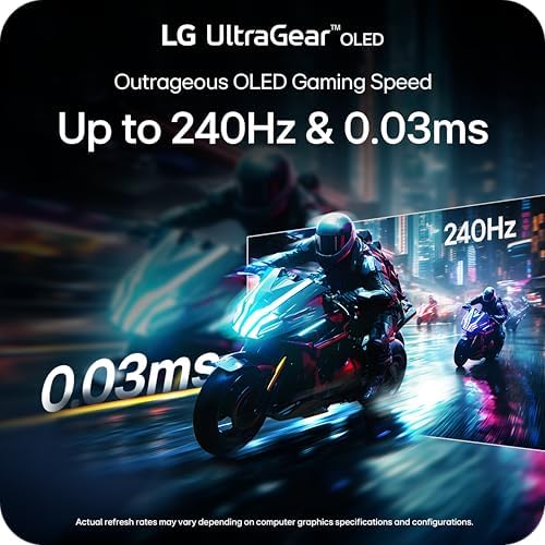 LG 39GX90SA-W 39-inch Ultragear WQHD (3440 x 1440) OLED Curved Gaming Monitor 240Hz, 1ms, NVIDIA G-Sync Compatible, AMD FreeSync Premium, VESA DisplayHDR True Black 400, webOS, USB Type-C, White - Image 6