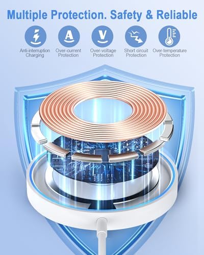 Magnetic Wireless Charger Mag Safe Charging Pad for iPhone 17/16/15/14/13 - Image 4