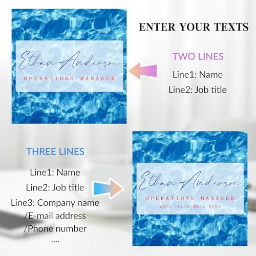 Custom Desk Name Plate Personalized - Personalized Acrylic Name Plates for Desk - Employee Appreciation Gifts for Coworkers, Boss, Teacher, Social Worker- Desk Funny Decorations Gift… - Image 6
