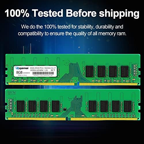 PC4-19200 DDR4 2400 8GB (1x8GB) RAM PC4 19200U 2400MHZ 2Rx8 288-pin 1.2v 8G Memory Upgrade for Desktop - Image 3