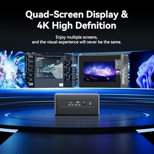 Intel NUC 12 Pro, for ASUS NUC 12 Pro, Wall Street Canyon NUC12WSHi5 Mini PC, 12TH GEN Intel Core i5-1240P, 12-Cores, Upto 4.4 GHz Turbo, 28W Intel Iris Xe Graphics, 16GB RAM, 512GB SSD, Win 11 Pro - Image 6