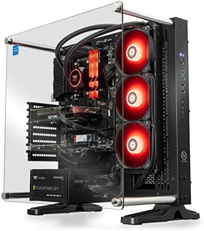 Thermaltake Shadow 370 v2 AIO Liquid Cooled Gaming PC (AMD Ryzen™ 5 5600X 6-core, DDR4 3600Mhz 16GB RGB Memory, NVIDIA® GeForce RTX™ 3070, 1TB NVMe M.2, WiFi,Win 10 Home) P3BK-B550-37S-LCS - Image 2