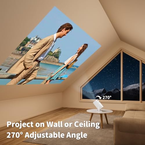 Mini Projector with 4K Support, Portable Short Throw Proyector - Image 5