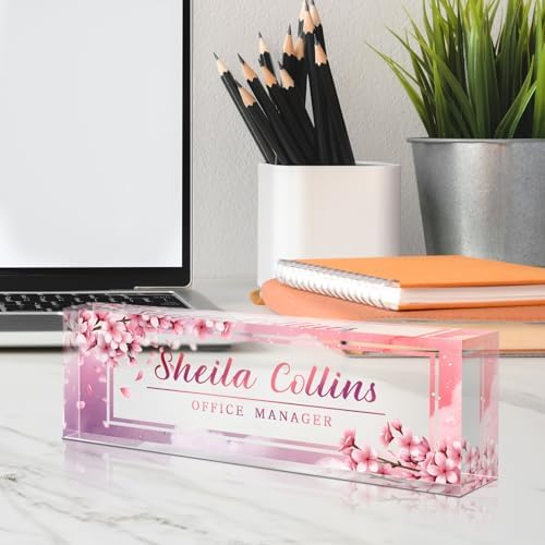 Custom Name Plate for Desk, Employee Appreciation Gifts, Office Decor - Image 3