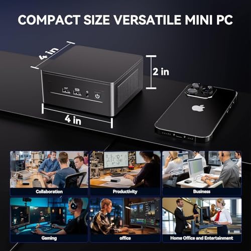 ASUS NUC 13 Pro Tall Mini Desktop Computer, 8-core Intel Core i5-13420H Processor, 32GB RAM, 1TB SSD, 4X Monitor Ports (2X HDMI + 2X Thunderbolt), Wi-Fi 6E, RJ-45, Windows 11 Pro - Image 5