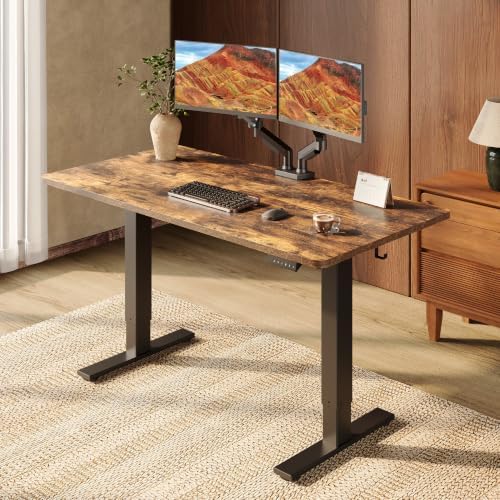 SANODESK 1'' Thick One-Piece 55 x 28'' Height Adjustable Standing Desk by sanodesk