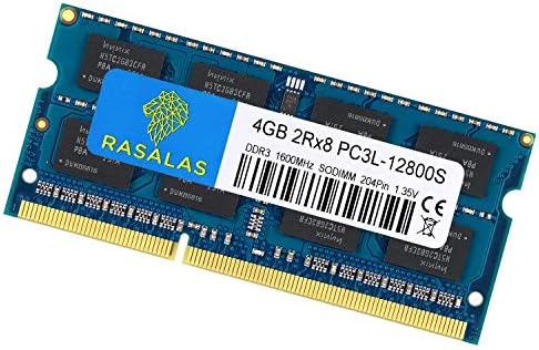 Rasalas 8GB kit (2x4GB) DDR3L 1600MHz SODIMM PC3L-12800 (PC3L-12800S) SODIMM CL11 Non-ECC Unbuffered 204 Pin Laptop, Notebook,AIO Computer RAM Memory Upgrade - Image 3