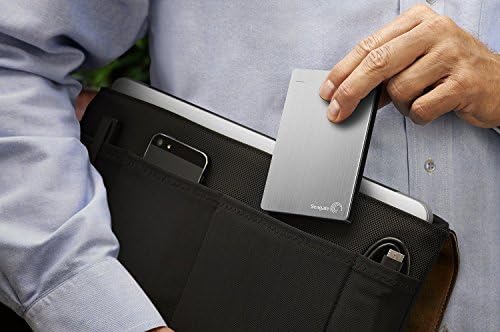 Seagate Backup Plus Slim 1TB External Hard Drive Portable HDD – Silver USB 3.0 for PC Laptop and Mac, 2 Months Adobe CC Photography (STDR1000101) - Image 4