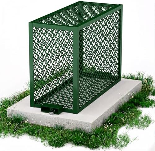 Steel Backflow Preventer Security Cage, 34 3/8'' L x 13 3/8'' W x 24'' H by Unknown