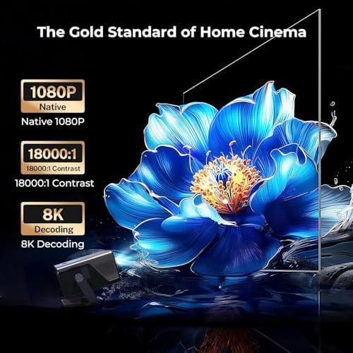 X7 1500 ANSI Smart Projector with Apps, AI Calibration, 20W HiFi Speakers - Image 3