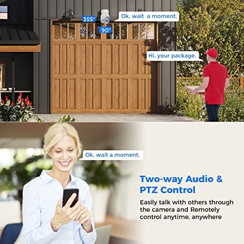 Hiseeu 5MP Wireless Security Camera System,4 Cam-Kit, 1T HDD - Image 4