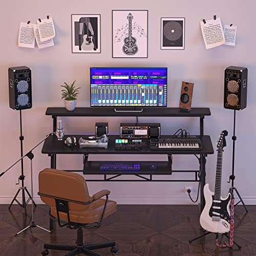 Armocity Music Studio Desk Production Workstation - Recording Studio Desk - Image 2