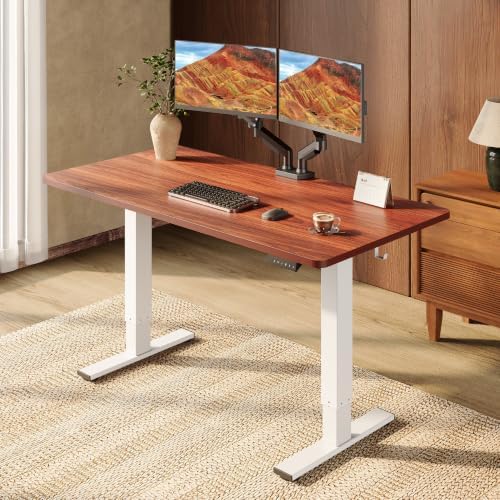 SANODESK 1'' Thick One-Piece 55 x 28'' Height Adjustable Standing Desk by sanodesk