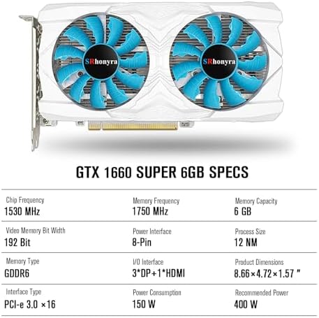 GTX 1660 Super 6GB Graphics Card GDDR5 - Image 2