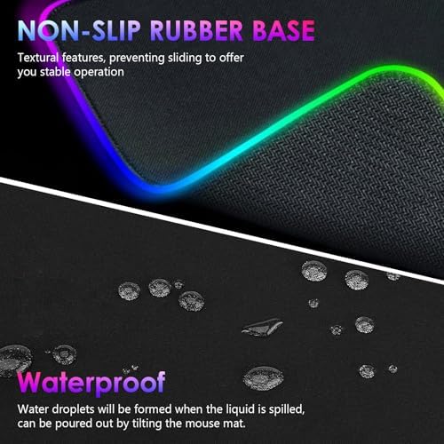 RGB Gaming Mouse Pad, Wireless Charging Mousepad, Mouse Mat - Image 5