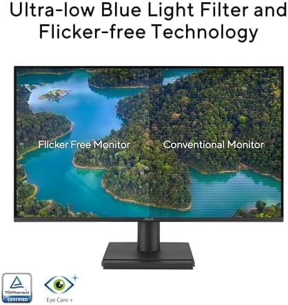ASUS VA27EHF2 27" 1080P FHD 120Hz IPS Computer Monitor, HDMI, VGA, VESA - Image 5