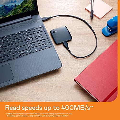 WD 1TB Elements SE - Portable SSD, USB 3.0, Compatible with PC, Mac - WDBAYN0010BBK-WESN - Image 5