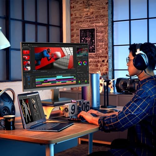 SANSUI Monitor 24 inch 100Hz Computer Monitor丨FHD 1080P PC Monitor丨HDMI丨FreeSync丨HDR丨Earphone Jack丨 Ergonomic Tilt for Home and Office - Image 2