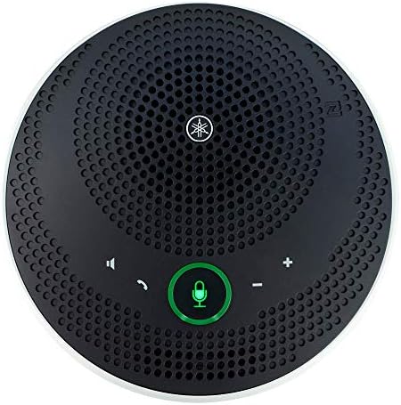 YAMAHA YVC-200 Portable USB & Bluetooth Speakerphone, Hold Meetings Anywhere, Noise Reducing Conference Phone with 10-Hour Rechargeable Battery Life by Unknown