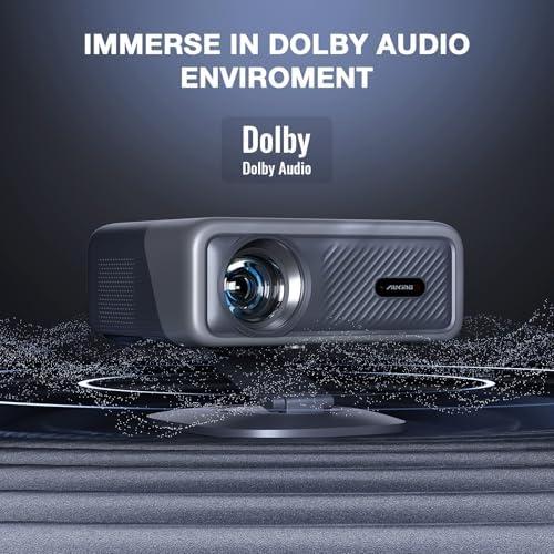 AuKing 5000 ANSI & 70W Dolby 4K Outdoor Projector with Auto Focus - Image 6