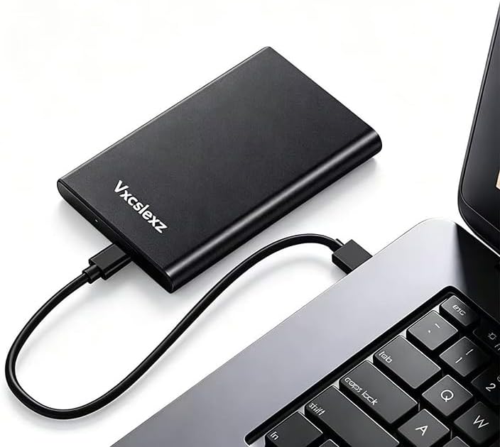 2TB Portable External HDD - USB 3.0/2.0 Compatible, Shock/Dust/Rain Resistant for Mac & PC by Unknown