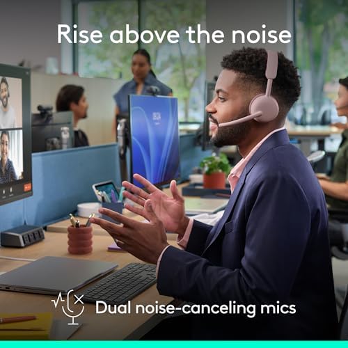 Logitech Zone Wireless 2 ES for Business Headset - Teams - Rose - Image 5