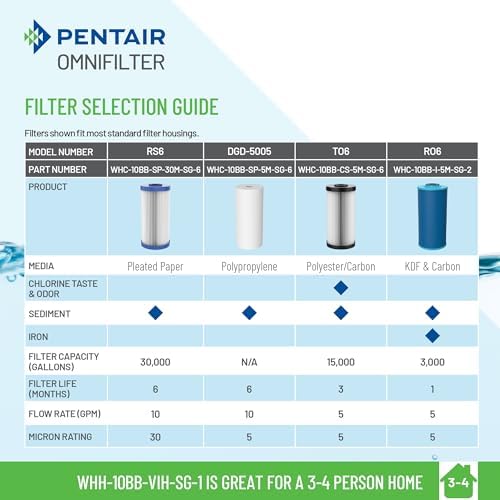 Pentair OMNIFilter Whole Home 10-Inch Heavy Duty Big Blue Filter System - Image 5
