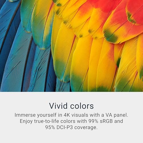 Dell 32 Monitor S3225QS, 4K UHD VA, 120Hz, FreeSync Premium, Eye Comfort - Image 3